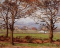 near sydenham hill looking towards lower norwood 1871 Camille Pissarro